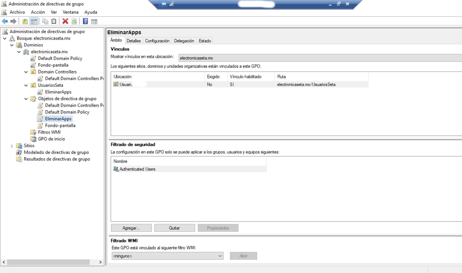 Captura de usuarios y grupos en Active Directory